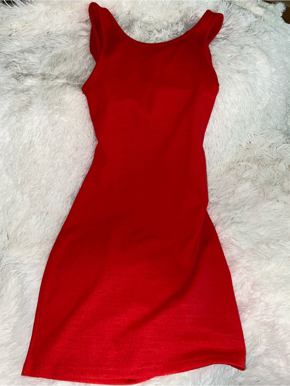 Roxy Red Racerback Bodycon Dress - Picture 4 of 8